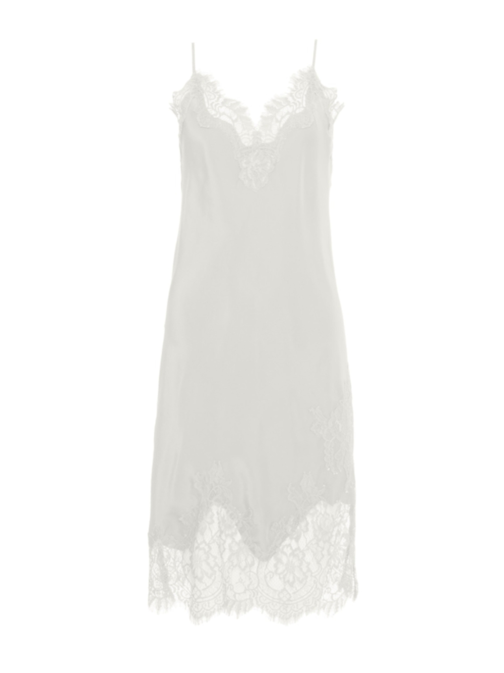 Gold Hawk Grace Lace Silk Dress - Dove Sz S NWT